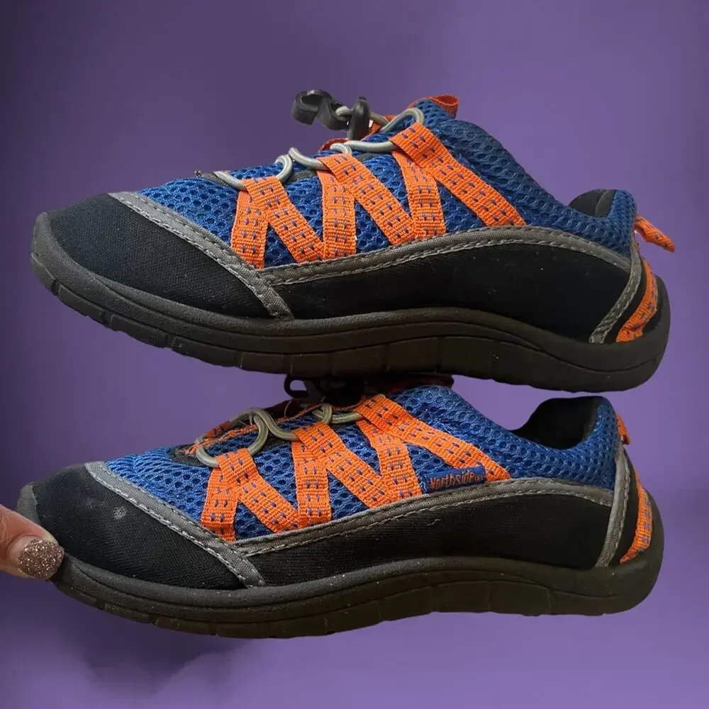 Northside Water Shoes Big Kids Size 3 Pool Ocean Orange Blue Water Swimming